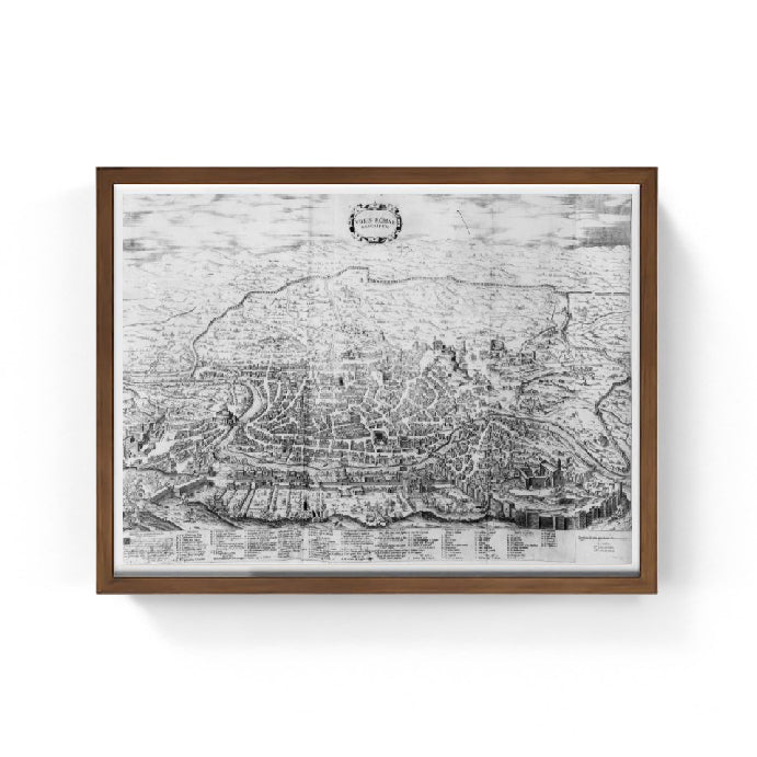 Mappa di Roma, 1562 - Antonio Lafreri