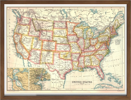 Roman Empire maximum expansion of Vallardi and Kiepert 