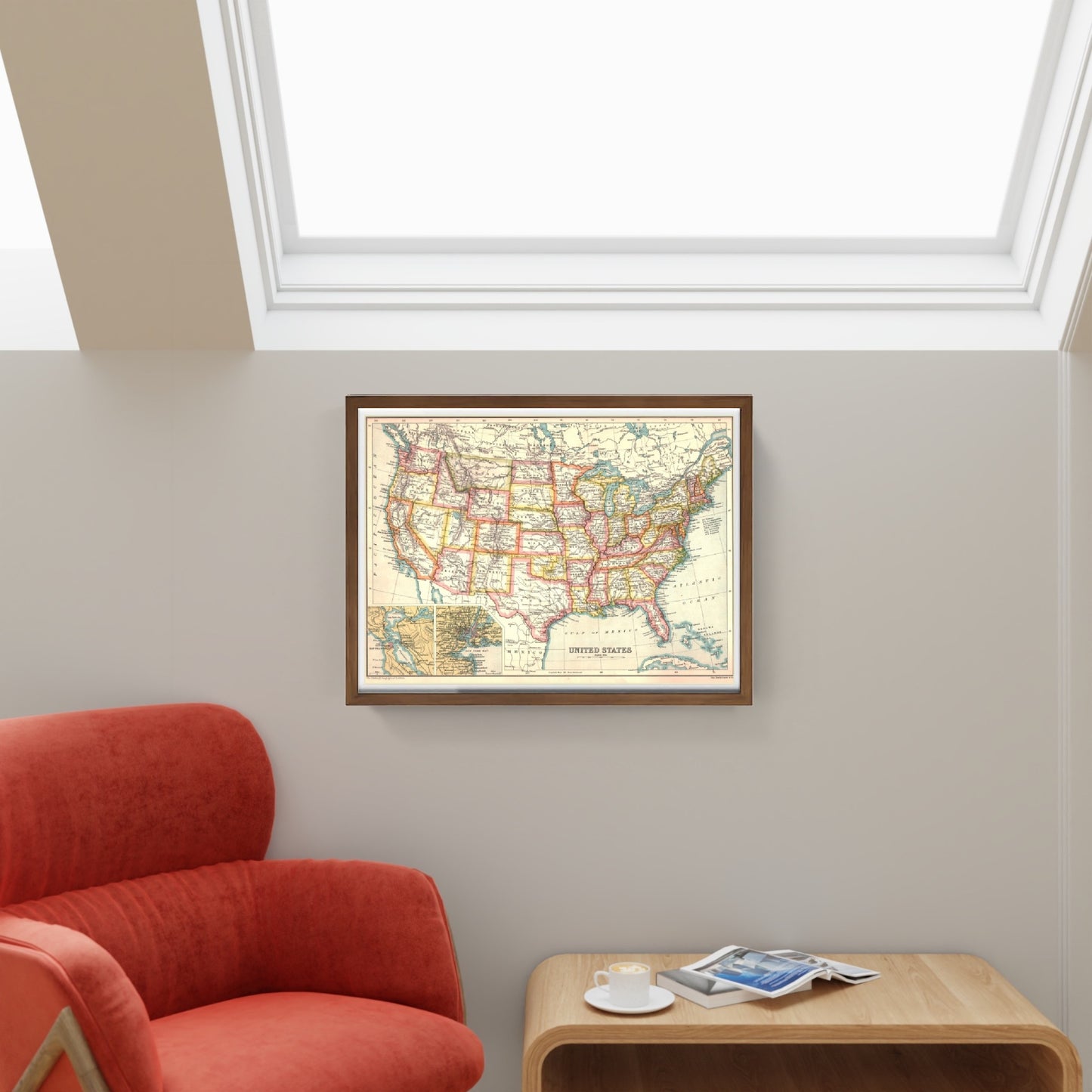 Roman Empire maximum expansion of Vallardi and Kiepert 