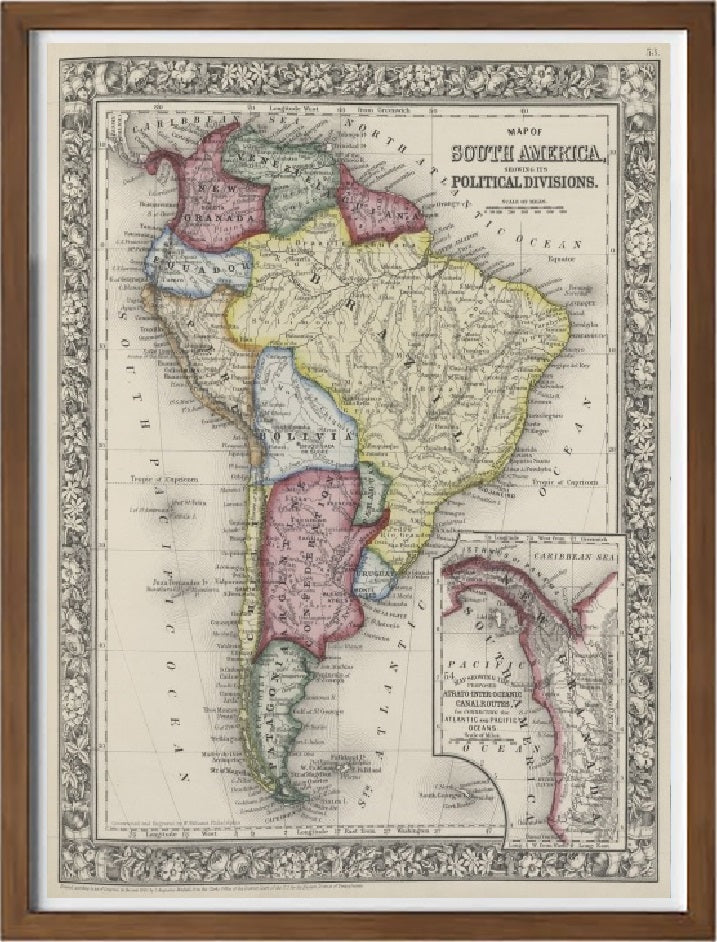 Roman Empire maximum expansion of Vallardi and Kiepert 