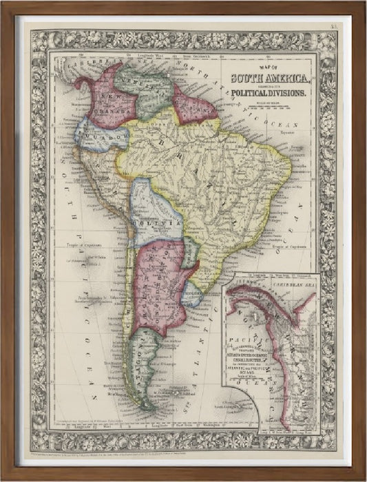 Roman Empire maximum expansion of Vallardi and Kiepert 