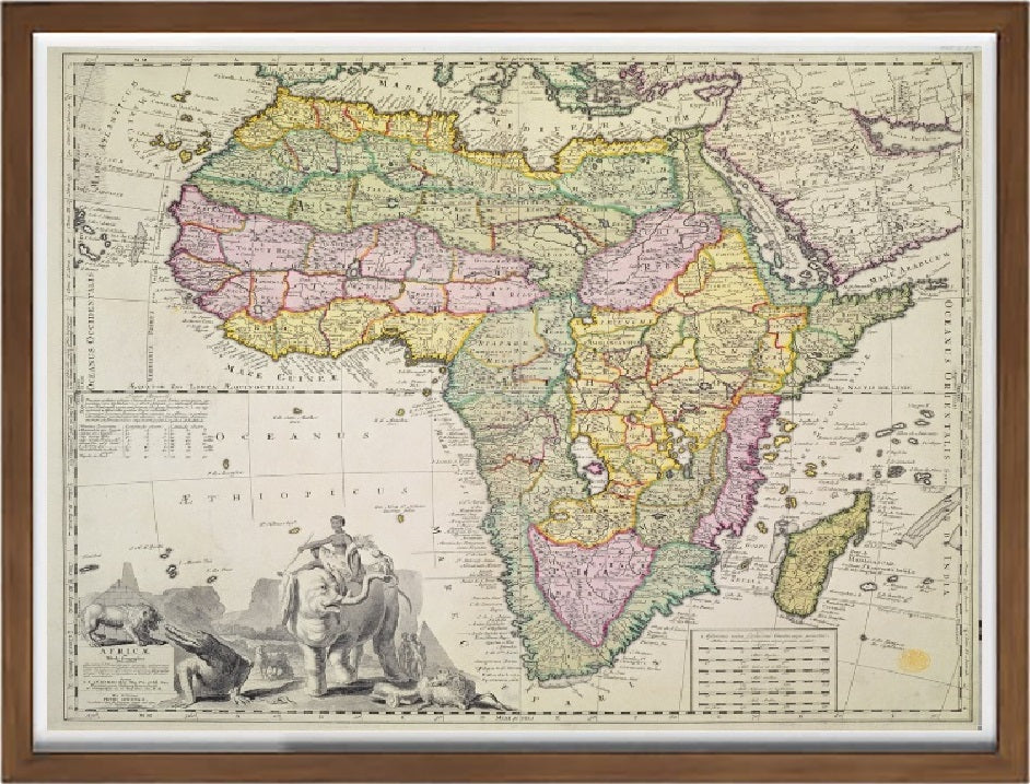 Roman Empire maximum expansion of Vallardi and Kiepert 