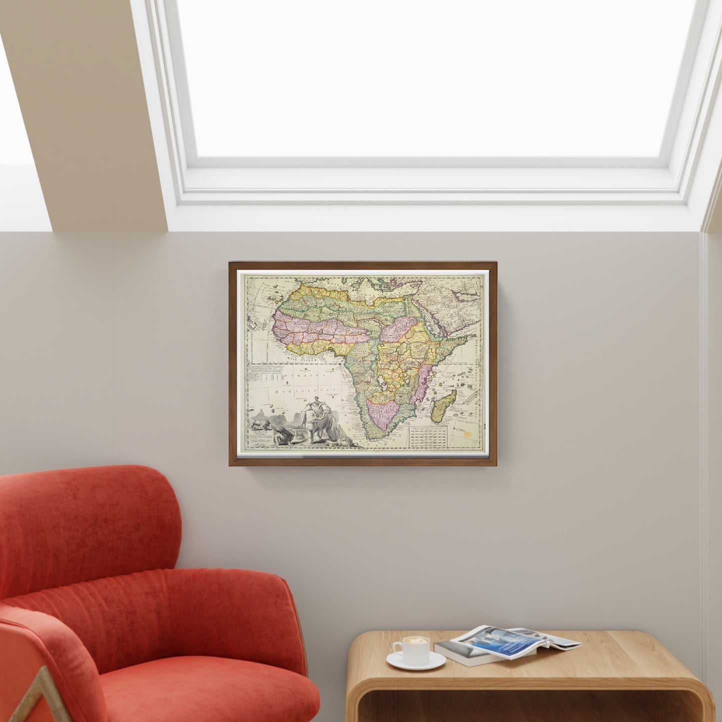 Roman Empire maximum expansion of Vallardi and Kiepert 