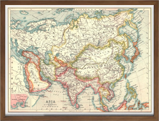 Roman Empire maximum expansion of Vallardi and Kiepert 