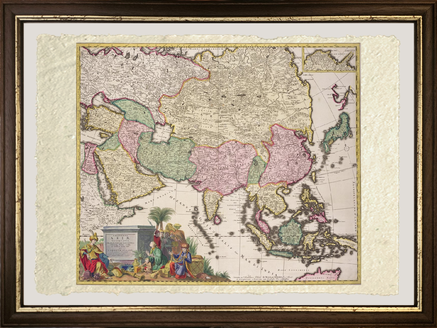 Map of Asia, Tartary, Japan, the Philippines and the East Indies