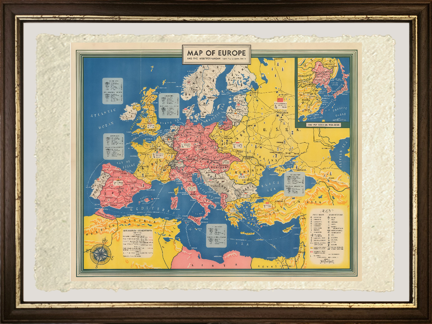 WW2 Map of Europe