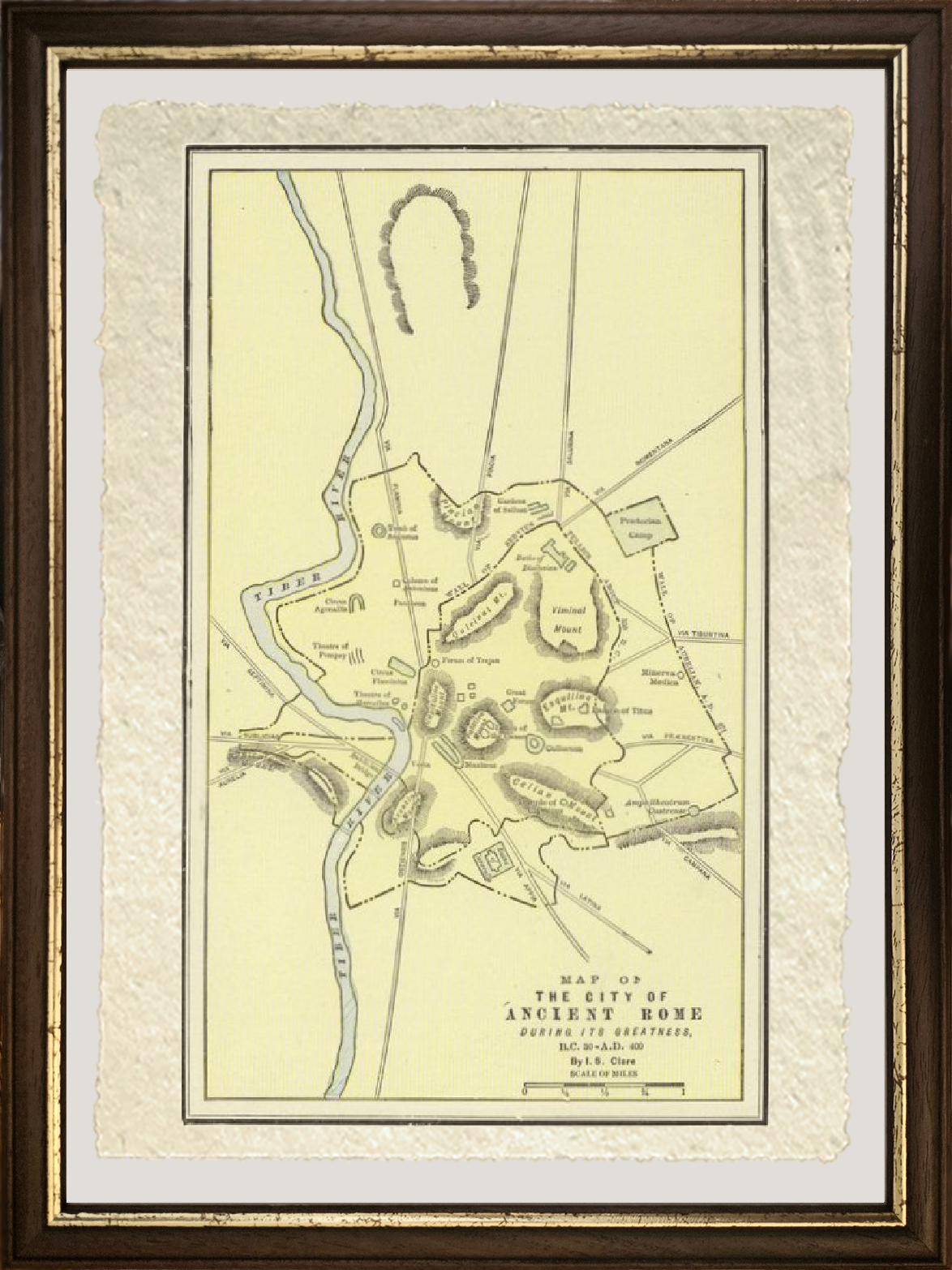 Mappa dell'antica Roma durante la sua grandezza, 30 a.C.-400 d.C.