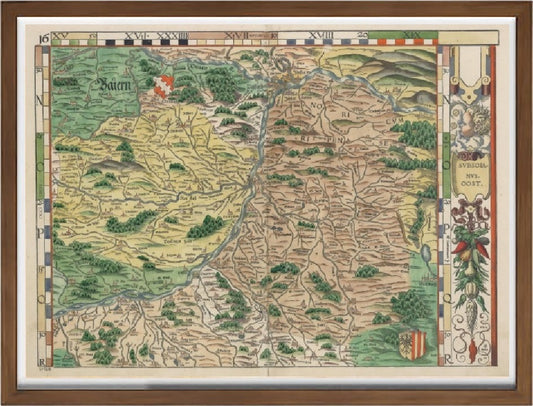 Roman Empire maximum expansion of Vallardi and Kiepert 