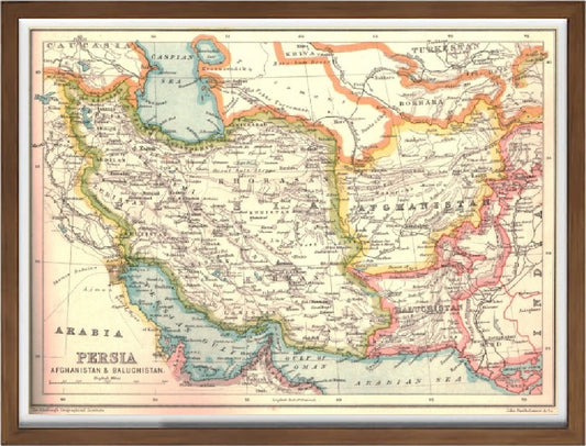 Roman Empire maximum expansion of Vallardi and Kiepert 