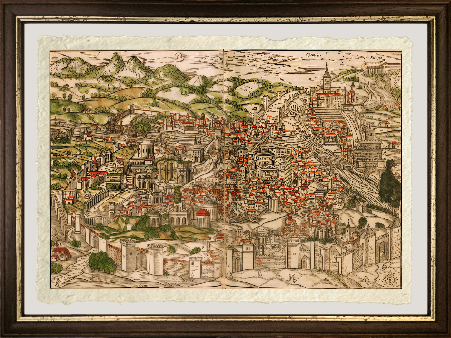 Mappa della Roma medievale