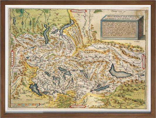 Roman Empire maximum expansion of Vallardi and Kiepert 