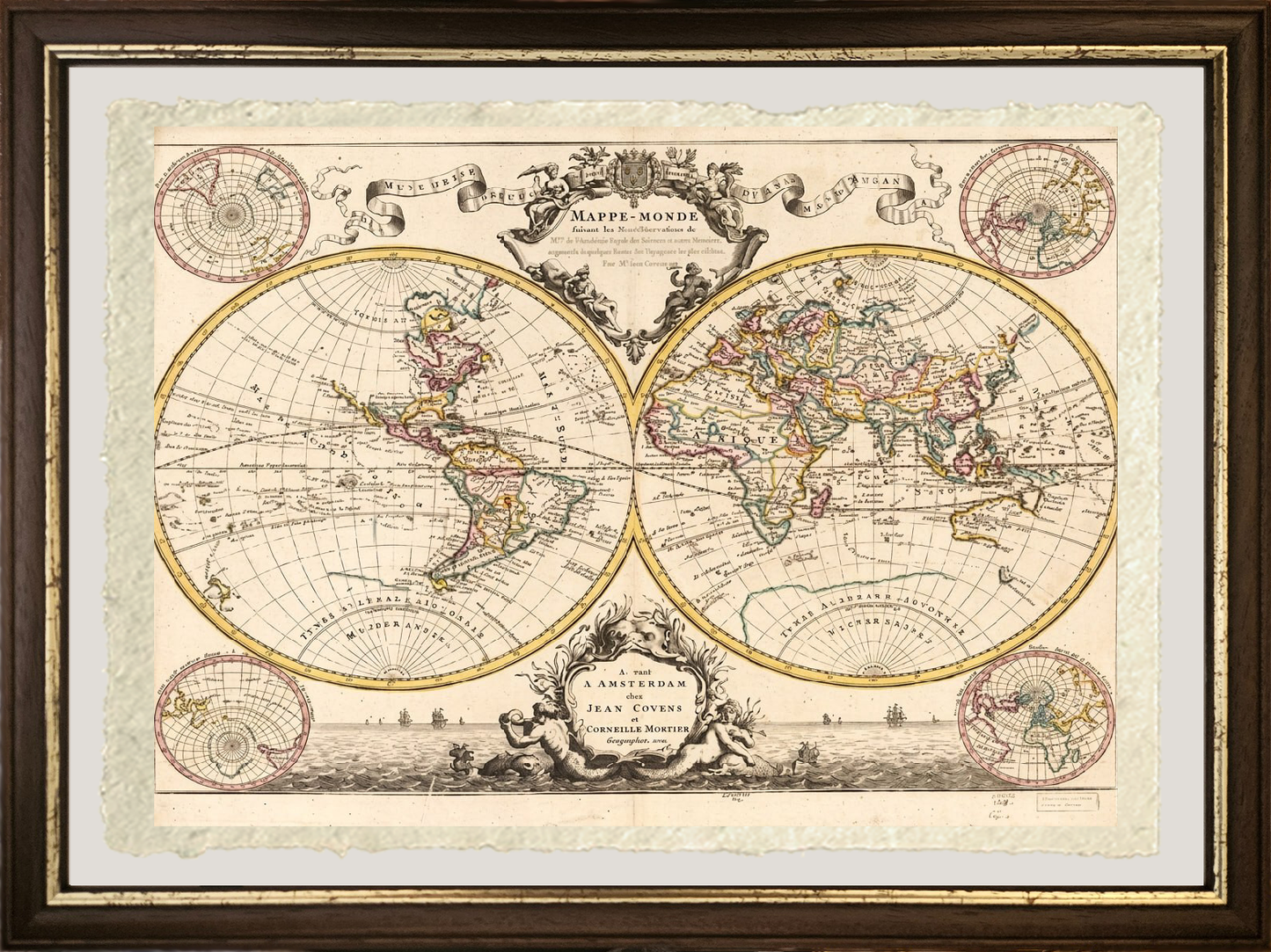 World Map - Guillaume Delisle