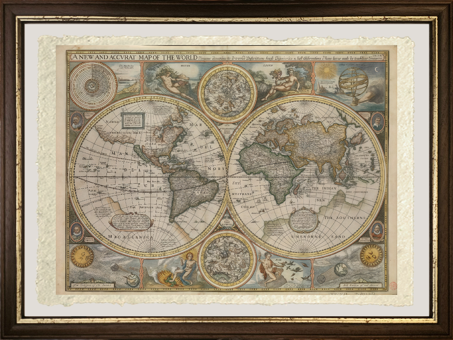 World map - John Speed