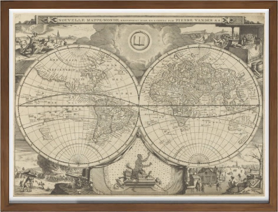 Roman Empire maximum expansion of Vallardi and Kiepert 