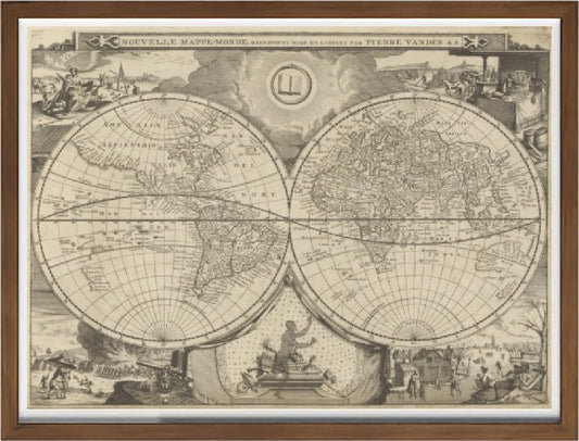 Roman Empire maximum expansion of Vallardi and Kiepert 