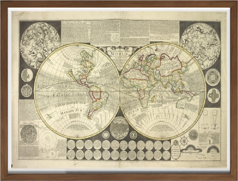 Roman Empire maximum expansion of Vallardi and Kiepert 