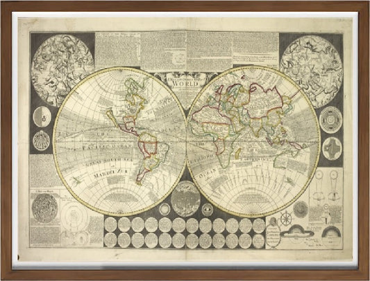 Roman Empire maximum expansion of Vallardi and Kiepert 