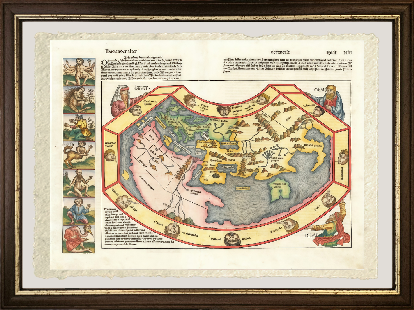 1493 Hartmann Schedel World Map