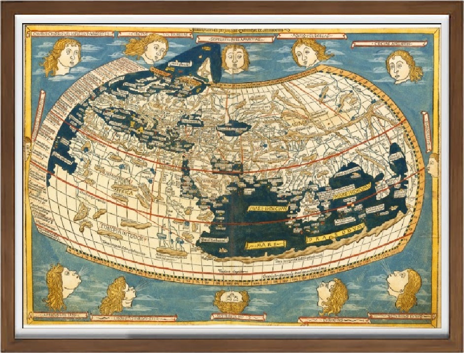 Roman Empire maximum expansion of Vallardi and Kiepert 