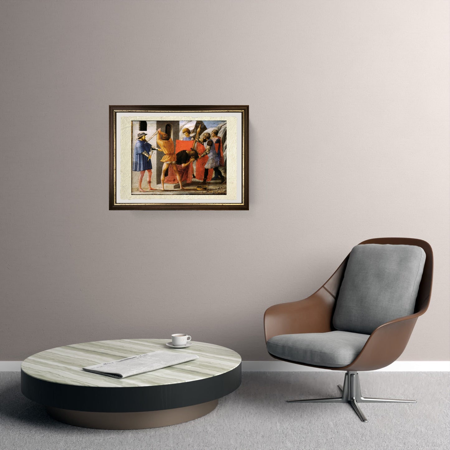 Il Martirio di San Giovanni Battista di Masaccio