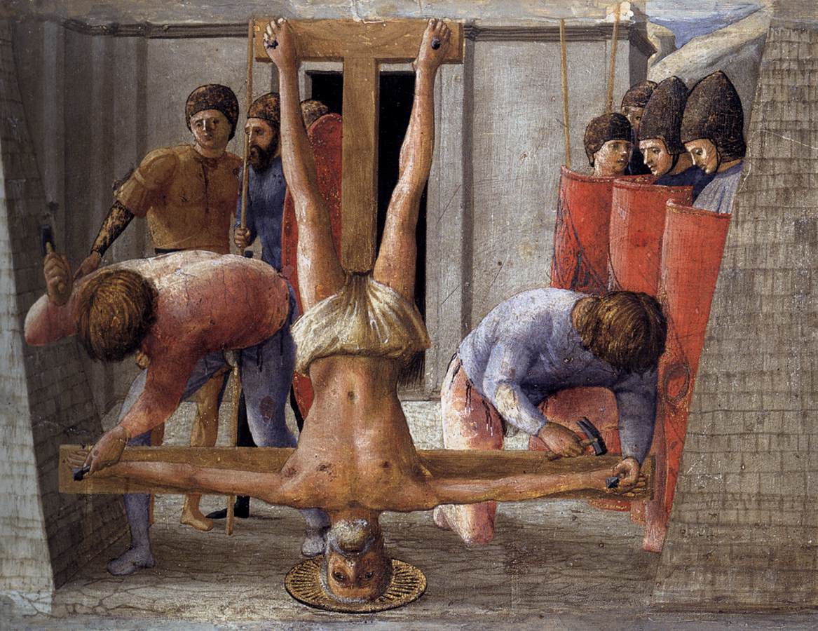 La crocefissione di San Pietro - Masaccio