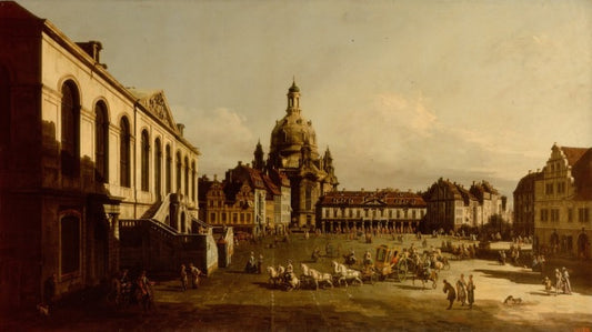 Neumarkt a Dresda - Bernardo Bellotto