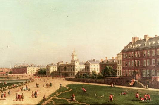 Nuove guardie a cavallo da St. James's Park - Giovanni Antonio Canal detto Canaletto