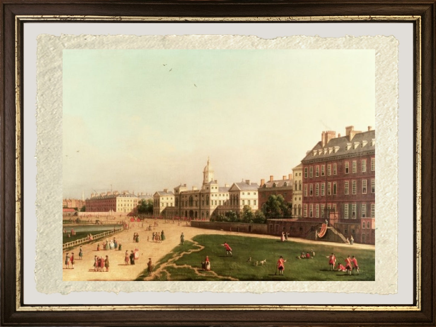 Nuove guardie a cavallo da St. James's Park - Giovanni Antonio Canal detto Canaletto