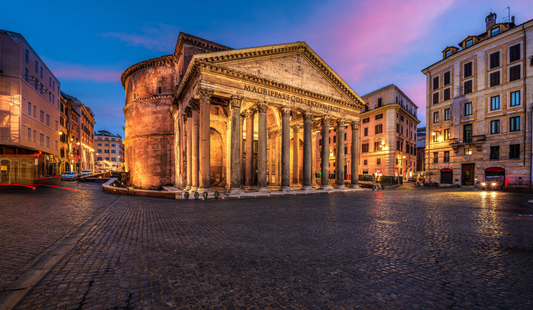 Pantheon at night, Rome