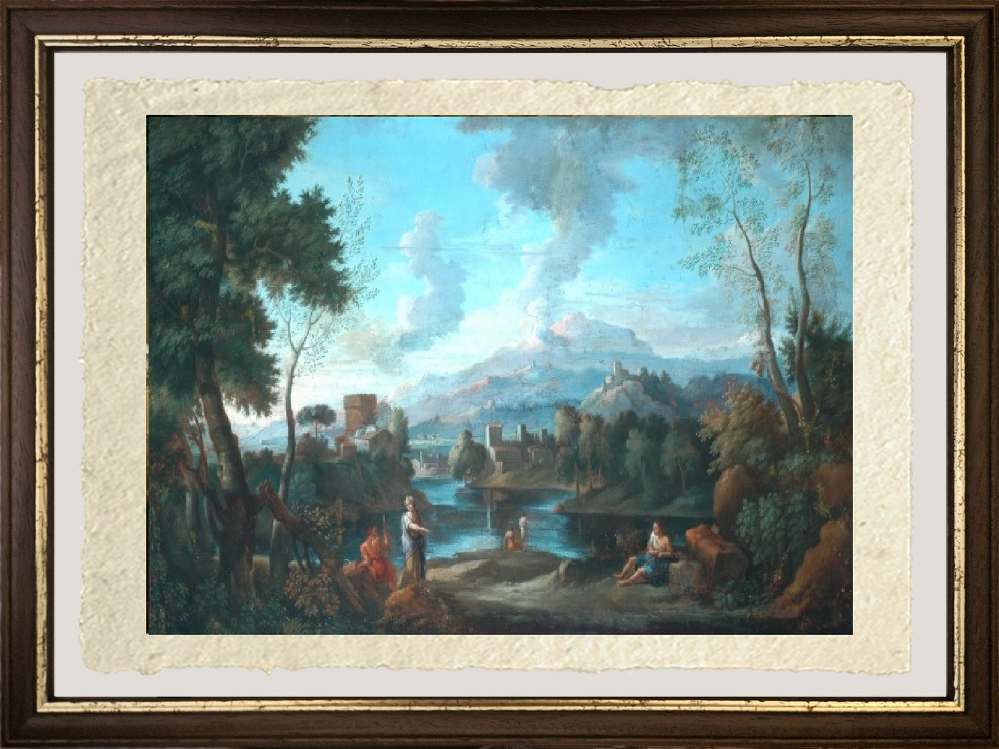 Paesaggio classico, Orizante - Jan Frans van Bloemen