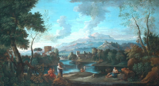 Paesaggio classico, Orizante - Jan Frans van Bloemen
