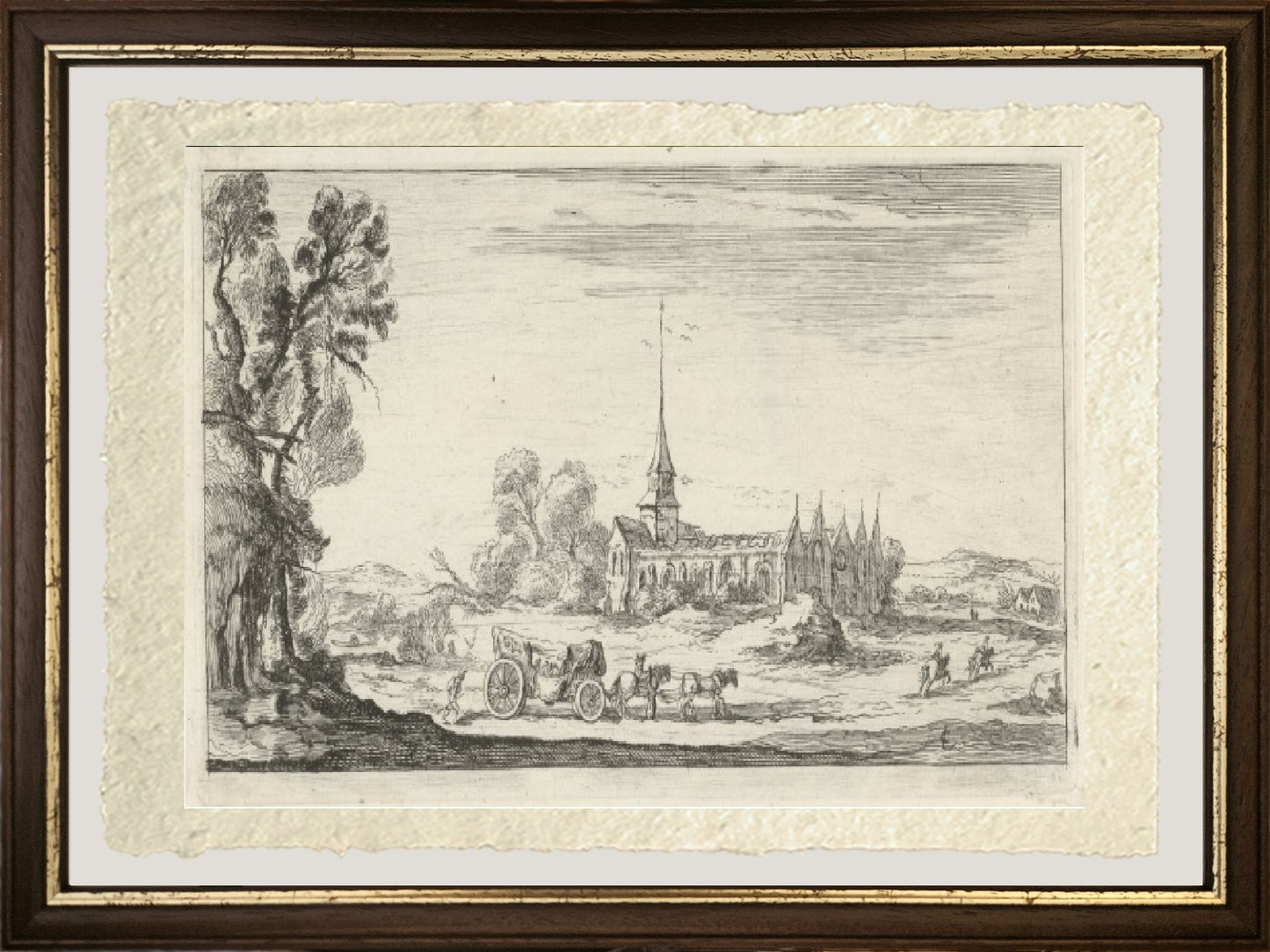 View of Rome with St. Peter's and Castel Sant' Angelo in the Distance, 1685 - Gaspare Vanvitelli - Gaspar van Wittel
