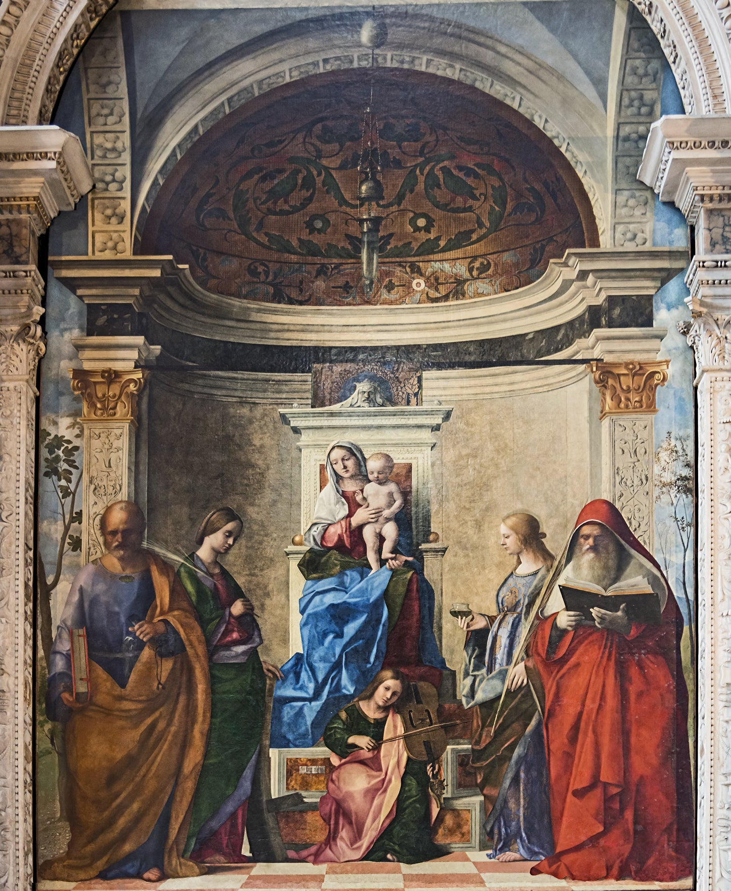 View of San Giuseppe di Castello - Giovanni Antonio Canal known as Canaletto