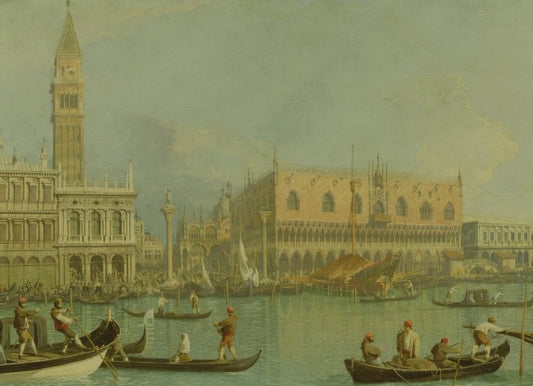 View of Rome with St. Peter's and Castel Sant' Angelo in the Distance, 1685 - Gaspare Vanvitelli - Gaspar van Wittel