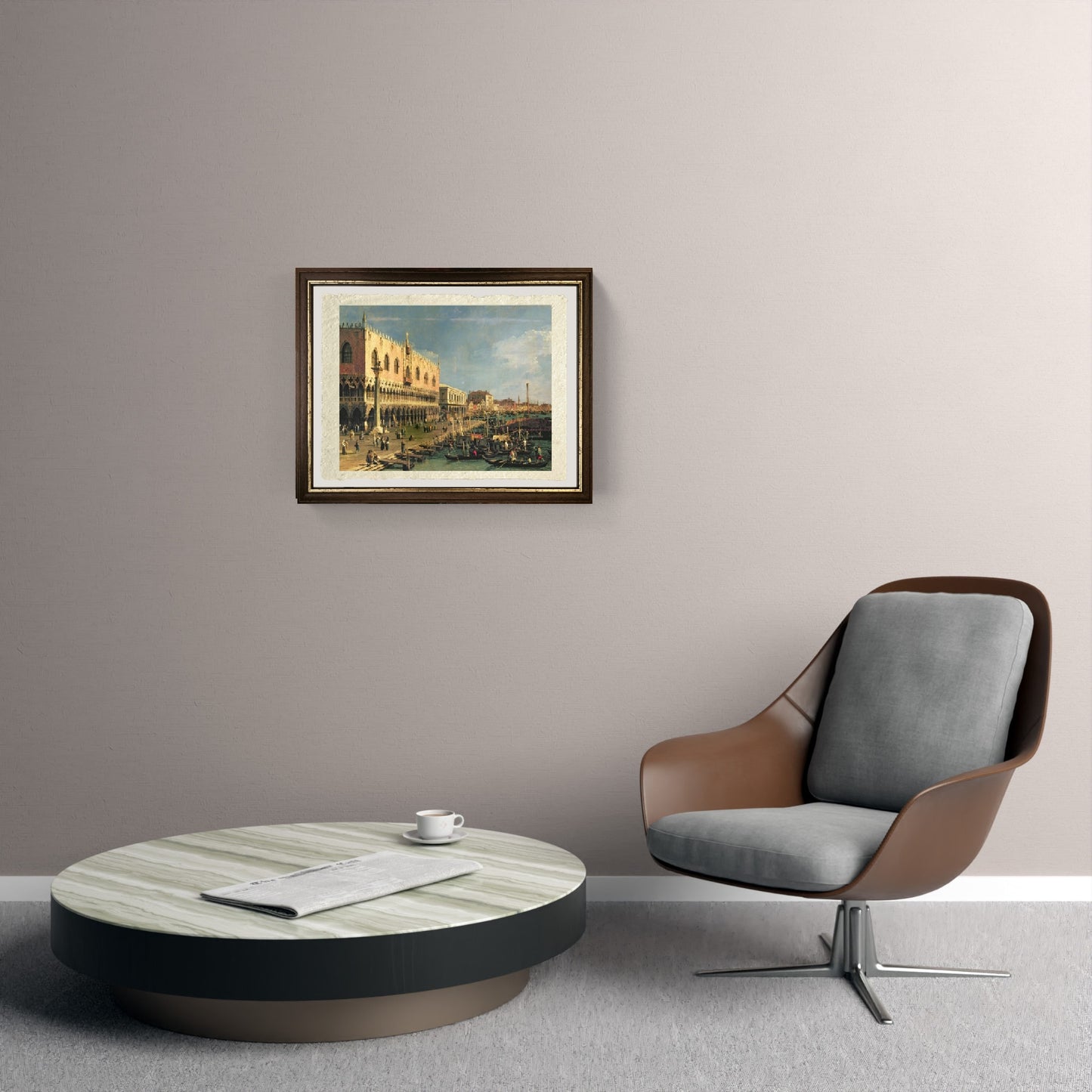 Palazzo Ducale e la Riva degli Schiavoni, Venezia - Giovanni Antonio Canal detto Canaletto