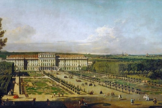 Schönbrunn Imperial Palace, garden facade - Bernardo Bellotto