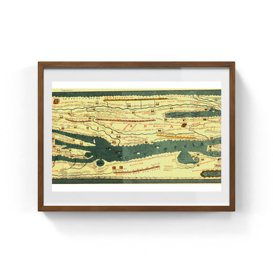 Pars IX: Athen (Segmento VIII), Tabula Peutingeriana