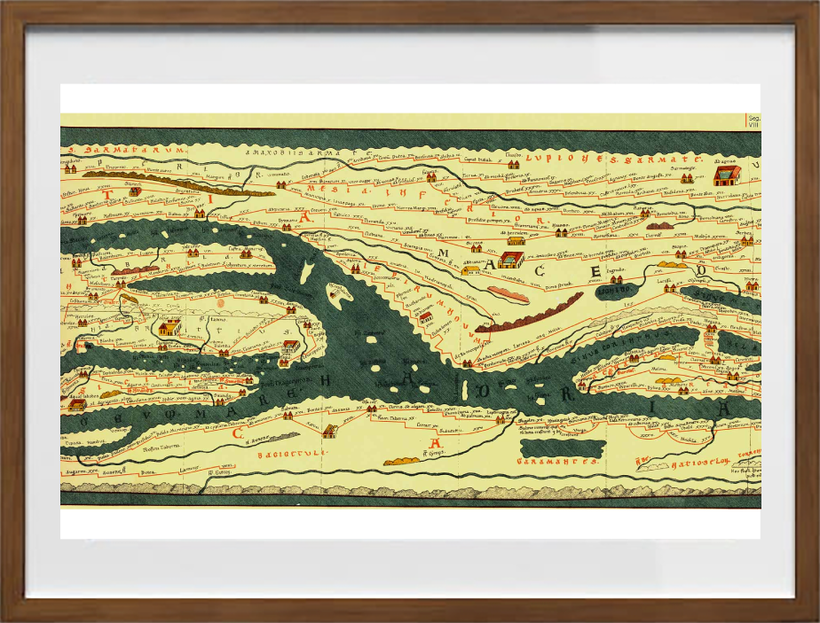 Pars VIII: Patras (Segmenti VII, VIII), Tabula Peutingeriana