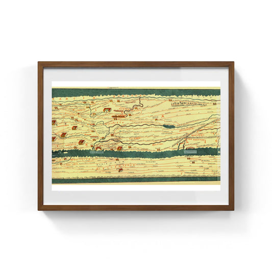 Pars III: Colonia, Treveri, Argentoratae (Segmenti II, III), Tabula Peutingeriana