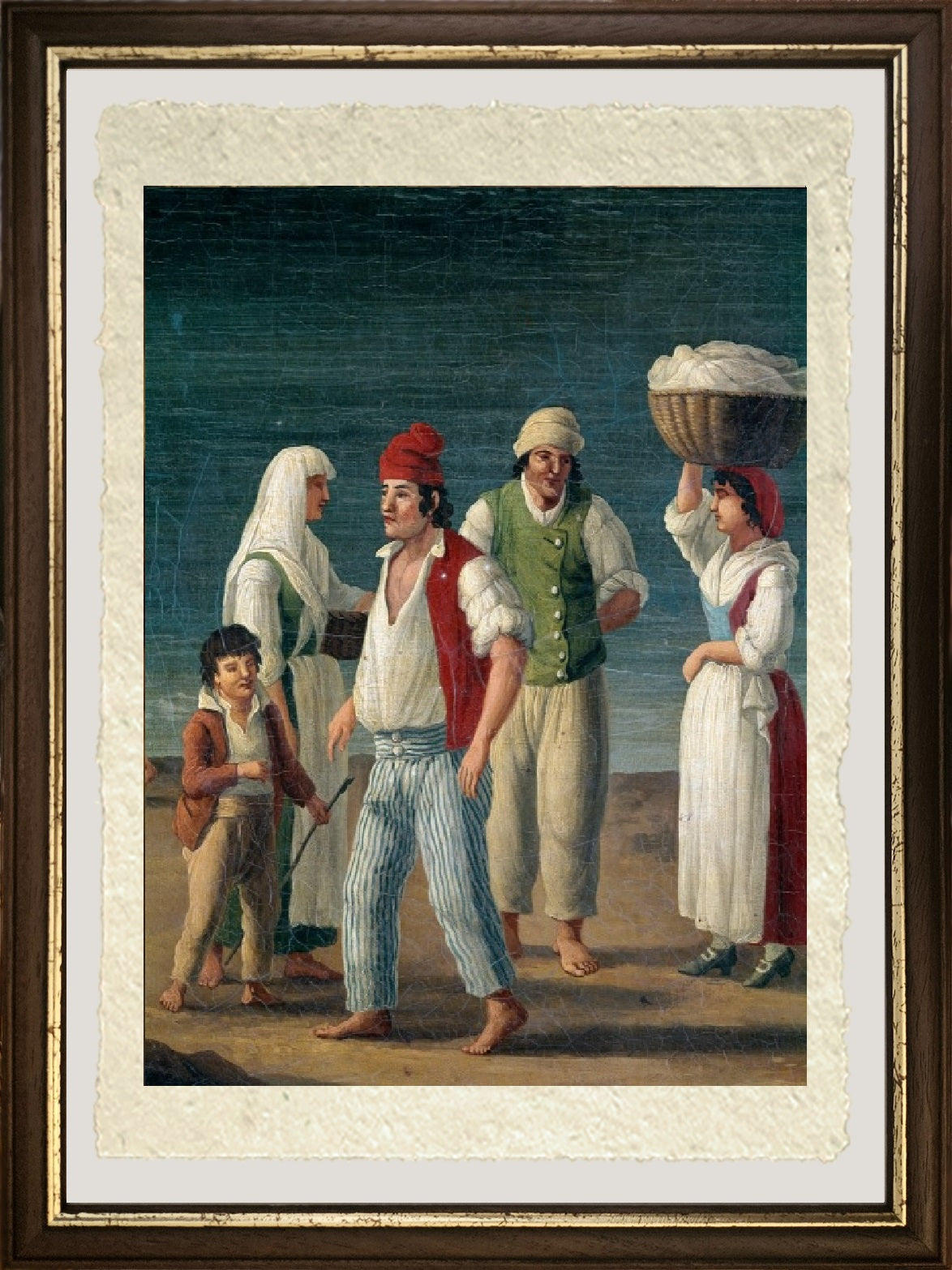 Pescatori e contadine di Barletta - Jakob-Philipp Hackert