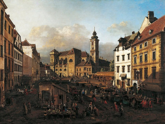 Freyung Square from Southeast - Bernardo Bellotto