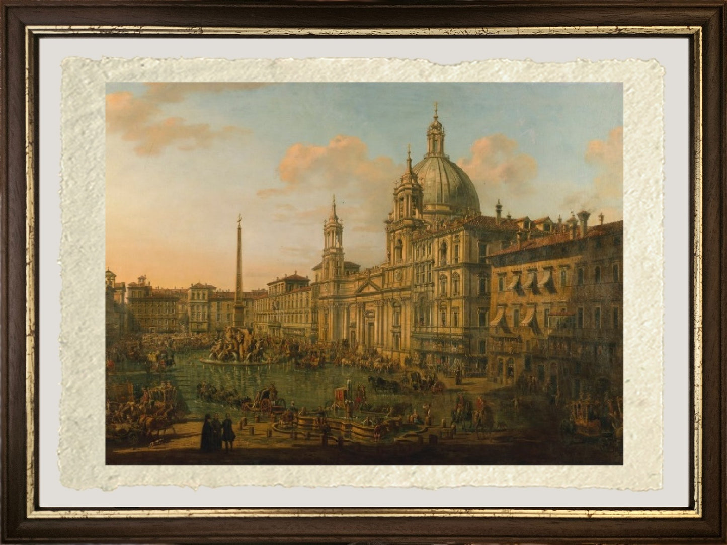 Piazza Navona in Rome - Bernardo Bellotto
