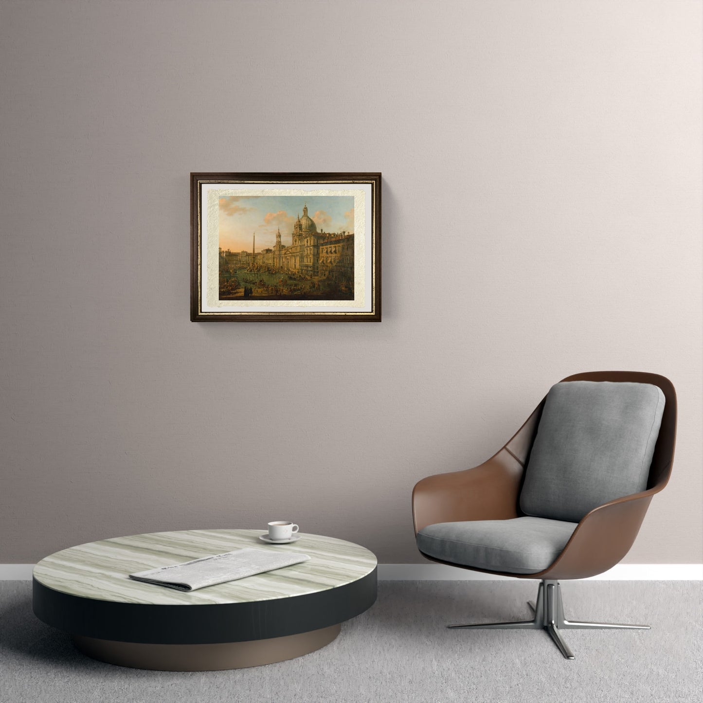 Piazza Navona in Rome - Bernardo Bellotto