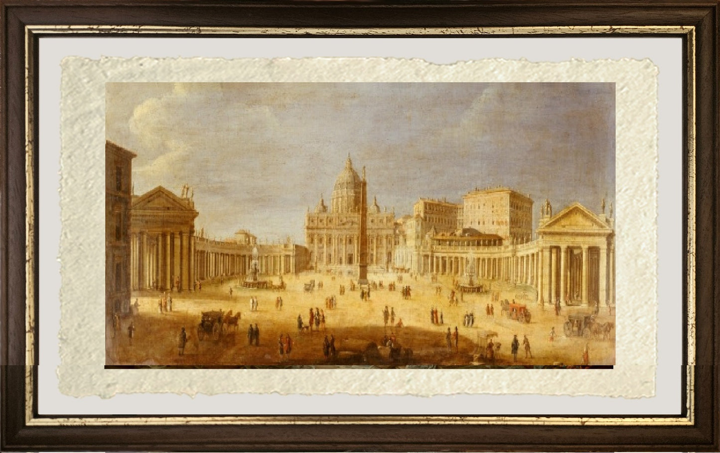 Piazza S. Pietro, Roma - Gaspare Vanvitelli - Gaspar van Wittel