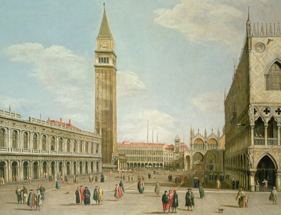 View of Rome with St. Peter's and Castel Sant' Angelo in the Distance, 1685 - Gaspare Vanvitelli - Gaspar van Wittel