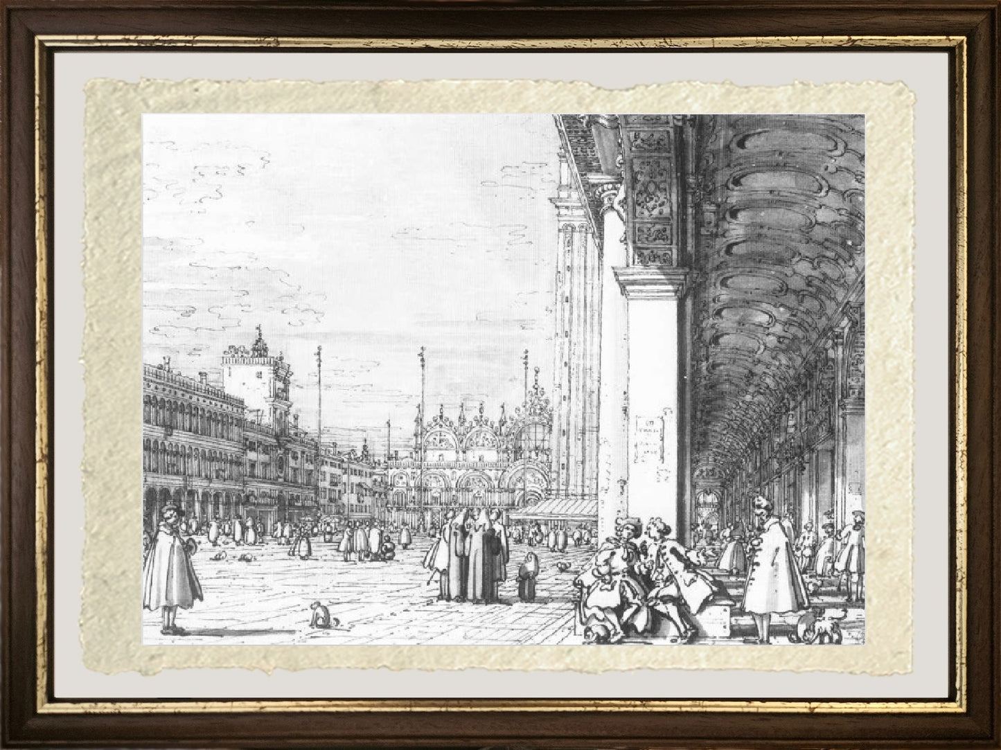 Piazza San Marco - Giovanni Antonio Canal detto Canaletto