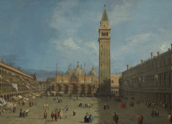 Piazza San Marco, 1720 - Giovanni Antonio Canal detto Canaletto
