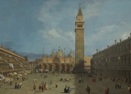 Piazza San Marco, 1720 - Giovanni Antonio Canal detto Canaletto