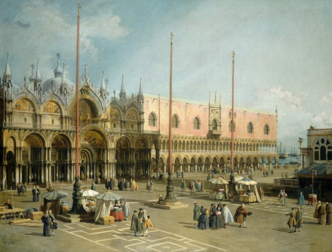 View of Rome with St. Peter's and Castel Sant' Angelo in the Distance, 1685 - Gaspare Vanvitelli - Gaspar van Wittel