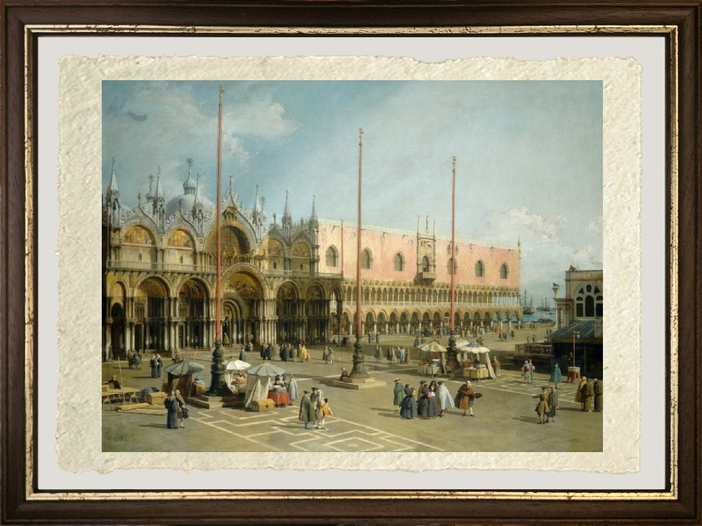 View of Rome with St. Peter's and Castel Sant' Angelo in the Distance, 1685 - Gaspare Vanvitelli - Gaspar van Wittel